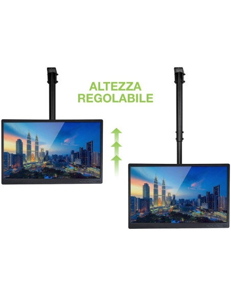 Techly Ica-Cplb 922L Uchwyt Do Tablic Informacyjnych 106,7 Cm (42") Czarny