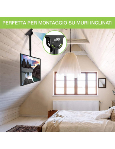 Techly Ica-Cplb 922L Uchwyt Do Tablic Informacyjnych 106,7 Cm (42") Czarny