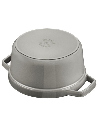 Staub 40509-312-0 Garnek 5,25 L Okrągły Grafitowy, Szary