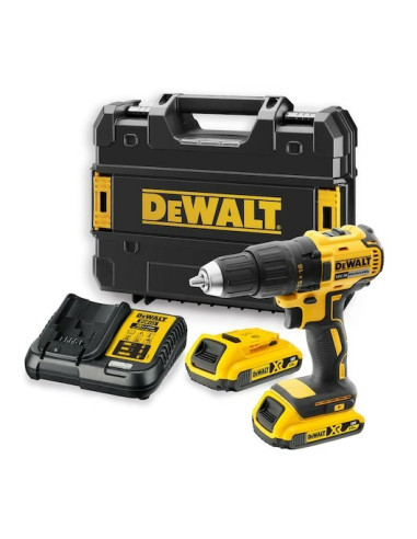 Dewalt Dcd777D2T-Qw Wiertło 1750 Rpm Klucz 1,15 Kg Żółty