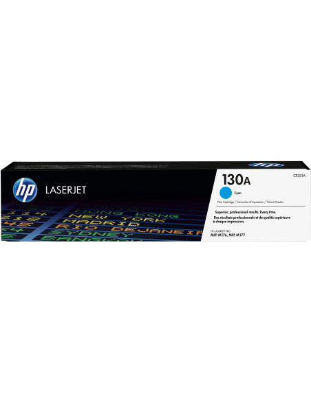 Hp Oryginalny Wkład Z Błękitnym Tonerem 130A Laserjet