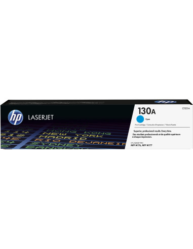 Hp Oryginalny Wkład Z Błękitnym Tonerem 130A Laserjet