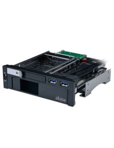 Akasa Ak-Ien-01 Panel Drive Bay 2,5/3,5" Czarny