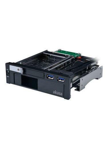 Akasa Ak-Ien-01 Panel Drive Bay 2,5/3,5" Czarny