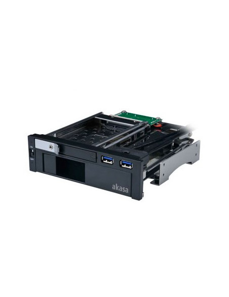 Akasa Ak-Ien-01 Panel Drive Bay 2,5/3,5" Czarny