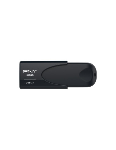 Pny Attache 4 Pamięć Usb 512 Gb Usb Typu-A 3.2 Gen 1 (3.1 Gen 1) Czarny