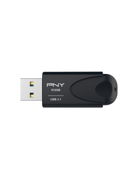 Pny Attache 4 Pamięć Usb 512 Gb Usb Typu-A 3.2 Gen 1 (3.1 Gen 1) Czarny