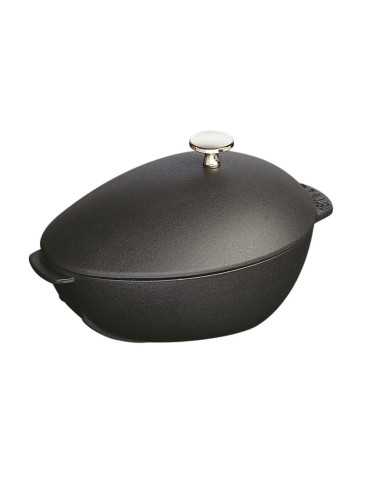 Zwilling Staub Special Cocotte Mussel Pot Black 2 L Naczynie Do Pieczenia