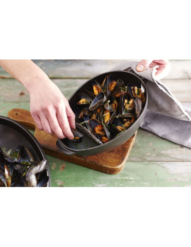 Zwilling Staub Special Cocotte Mussel Pot Black 2 L Naczynie Do Pieczenia