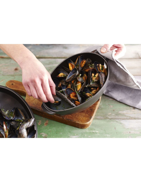 Zwilling Staub Special Cocotte Mussel Pot Black 2 L Naczynie Do Pieczenia