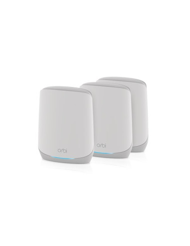 Netgear Orbi Rbk763S Tri-Band (2.4 Ghz/5 Ghz/5 Ghz) Wi-Fi 6 (802.11Ax) Biały 7 Wewnętrzne