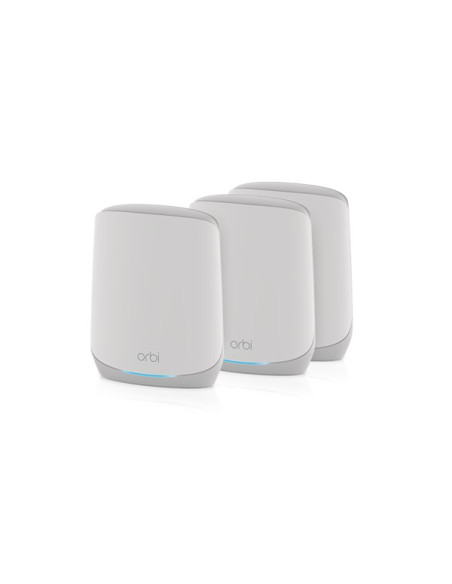 Netgear Orbi Rbk763S Tri-Band (2.4 Ghz/5 Ghz/5 Ghz) Wi-Fi 6 (802.11Ax) Biały 7 Wewnętrzne
