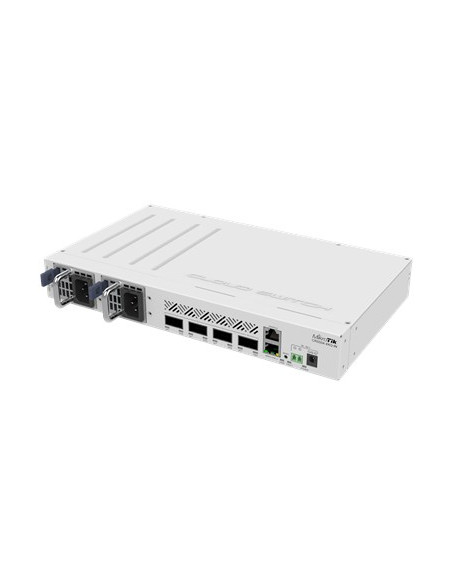 Mikrotik Crs504-4Xq-In Łącza Sieciowe Zarządzany Fast Ethernet (10/100) Obsługa Poe Biały