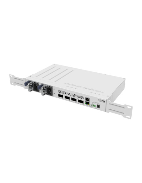 Mikrotik Crs504-4Xq-In Łącza Sieciowe Zarządzany Fast Ethernet (10/100) Obsługa Poe Biały