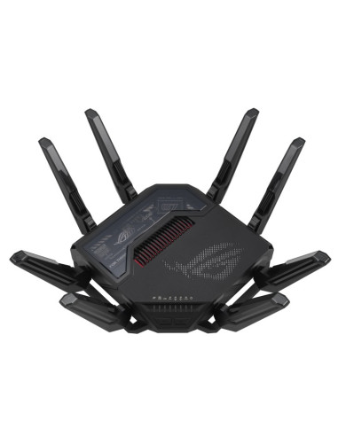 Asus Rog Rapture Gt-Be98 Router Bezprzewodowy 10 Gigabit Ethernet Quad-Band (2.4 Ghz / 5 Ghz-1 / 5 Ghz-2 / 6 Ghz) Czarny