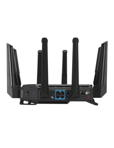 Asus Rog Rapture Gt-Be98 Router Bezprzewodowy 10 Gigabit Ethernet Quad-Band (2.4 Ghz / 5 Ghz-1 / 5 Ghz-2 / 6 Ghz) Czarny