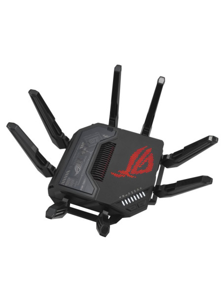 Asus Rog Rapture Gt-Be98 Router Bezprzewodowy 10 Gigabit Ethernet Quad-Band (2.4 Ghz / 5 Ghz-1 / 5 Ghz-2 / 6 Ghz) Czarny