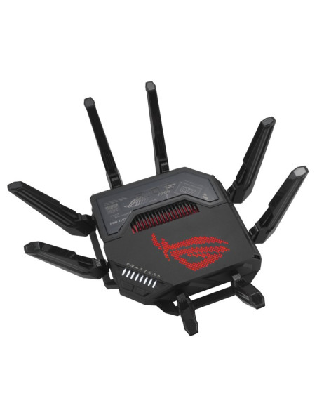 Asus Rog Rapture Gt-Be98 Router Bezprzewodowy 10 Gigabit Ethernet Quad-Band (2.4 Ghz / 5 Ghz-1 / 5 Ghz-2 / 6 Ghz) Czarny