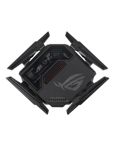 Asus Rog Rapture Gt-Be98 Router Bezprzewodowy 10 Gigabit Ethernet Quad-Band (2.4 Ghz / 5 Ghz-1 / 5 Ghz-2 / 6 Ghz) Czarny