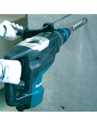 Młot Udarowo-Obrotowy Makita Hr5202C Sds-Max 20J 1510W Czarny, Niebieski
