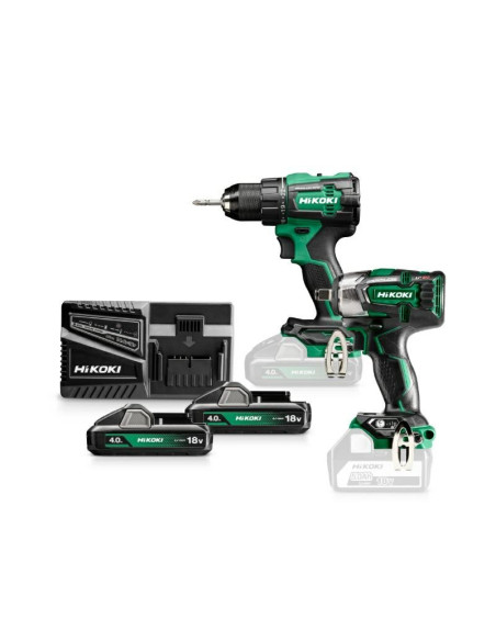 Hikoki.zestaw 18V Kc18De Wfz (Ds18Dd + Wh18Dd) 2X4,0Ah Hitsystem