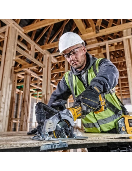 Pilarka Tarczowa Dewalt Dcs571P2 Piła Akumulatorowa 115 Mm 2X Xr 18V 5Ah T-Stak Ii Czarny, Żółty