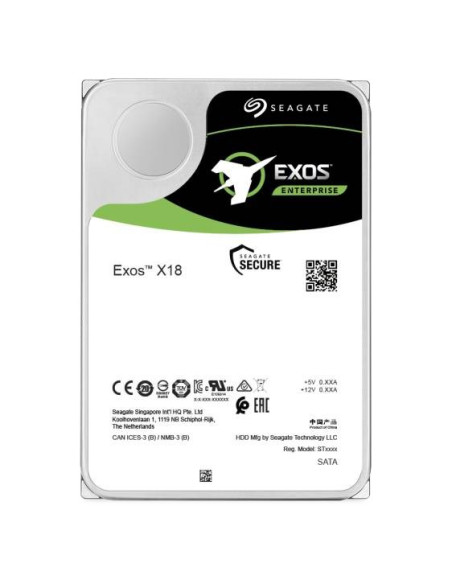 Dysk Serwerowy Hdd Seagate Exos X18 (16 Tb  3.5"  Sata Iii)