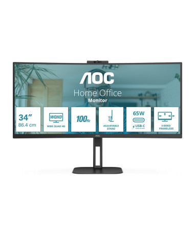 Monitor Aoc Led 34" Cu34V5C/Bk
