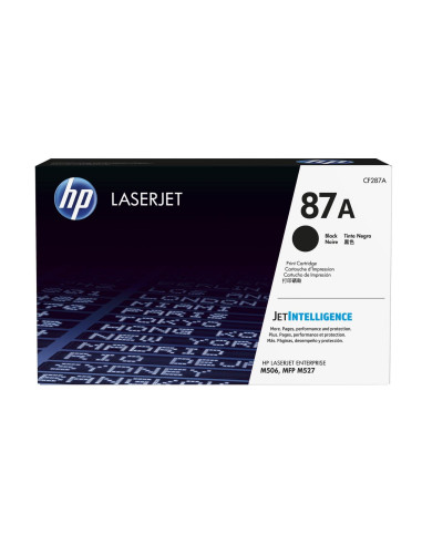 Hp 87A Oryginalny Wkład Z Czarnym Tonerem Laserjet