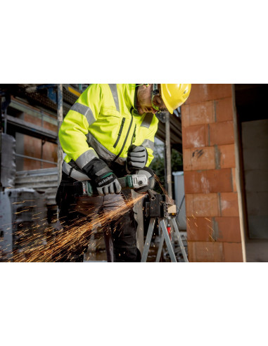 Metabo W 18 L Bl 9-125 Szlifierka Kątowa 12,5 Cm 10000 Rpm 1,5 Kg