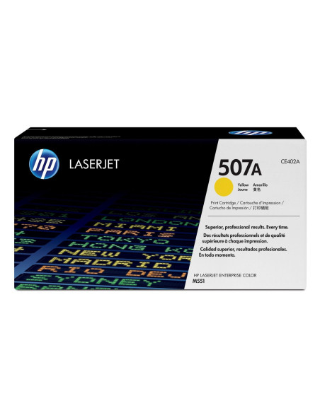 Toner Hp Żółty Hp 507A, Hp507A Ce402A, 6000 Str.