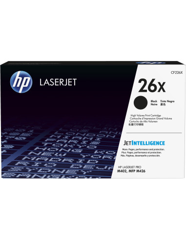 Hp 26X Oryginalny, Wysokowydajny Wkład Z Czarnym Tonerem