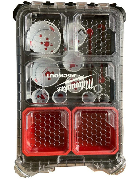 Milwaukee Zestaw Otwornic 12Szt. Packout