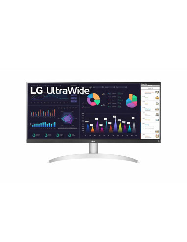 Monitor Lg Ultrawide 29Wq600-W 29" Ips Fhd 21:9 5 Ms 250 Cd/M2 100 Hz