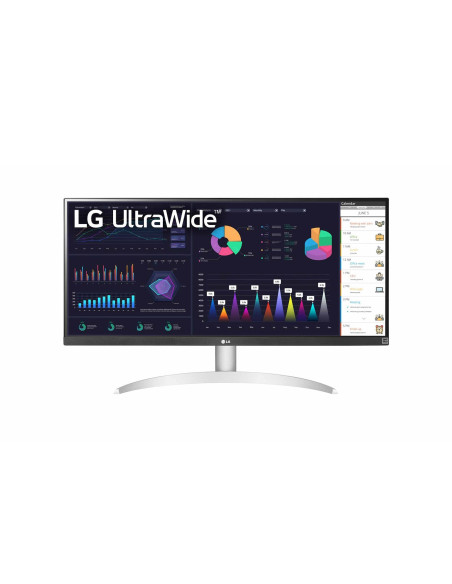 Monitor Lg Ultrawide 29Wq600-W 29" Ips Fhd 21:9 5 Ms 250 Cd/M2 100 Hz