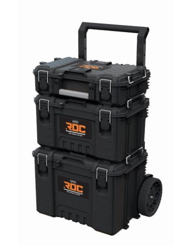 Zestaw 3 Skrzynek Narzędz.roc Pro Gear 2,0 Keter
