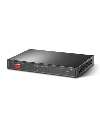 Tp-Link Tl-Sg1210Mp Łącza Sieciowe Nie Zarządzany Gigabit Ethernet (10/100/1000) Obsługa Poe Czarny