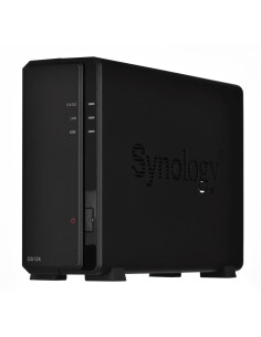 Nas Synology Ds124  Tower  1X (3.5" Sata Hdd)  Realtek Rtd1619B  ,1Gb Ddr4, 1X 1Gbe Rj-45