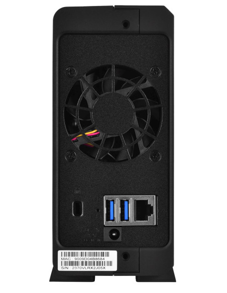 Nas Synology Ds124  Tower  1X (3.5" Sata Hdd)  Realtek Rtd1619B  ,1Gb Ddr4, 1X 1Gbe Rj-45