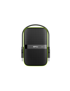 Dysk Zewnętrzny Hdd Silicon Power Armor A60 (5Tb  2.5"  Usb 3.2  5400 Obr/Min  Green-Black  Sp050Tbphda60S3K)