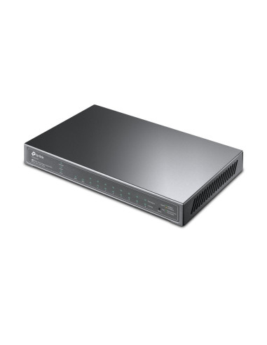 Tp-Link Tl-Sg2210P Zarządzany L2 Gigabit Ethernet (10/100/1000) Obsługa Poe Czarny