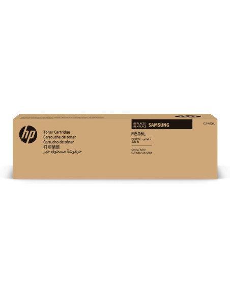 Samsung Oryginalny Purpurowy Toner O Wysokiej Wydajności Hp Clt-M506L