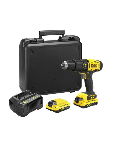 Wiertarko-Wkrętarka Udarowa 18V Fatmax V20 2X1,5Ah Kufer
