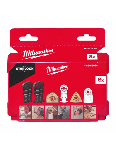 Milwaukee Mt Zestaw Brzeszczotów 8Szt.