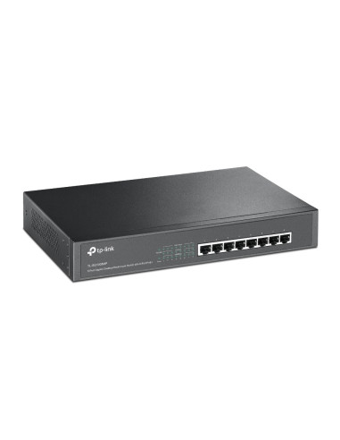 Tp-Link Tl-Sg1008Mp Nie Zarządzany Gigabit Ethernet (10/100/1000) Obsługa Poe 1U Czarny
