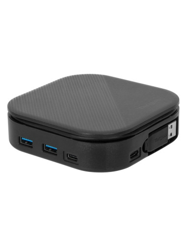 Targus Universal Displaylink Usb-C Podróżna Stacja Dokująca Z Dwoma Monitorami, 80 W | Ilość Portów Hdmi 2 | Ethernet Lan