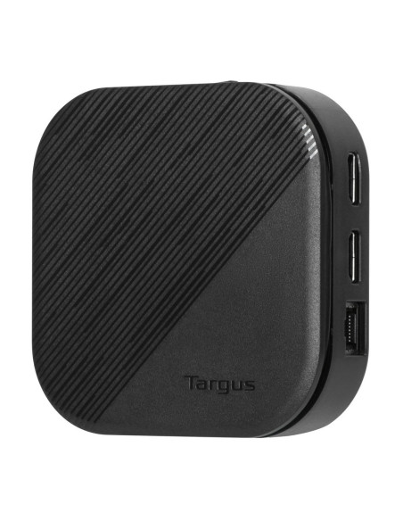 Targus Universal Displaylink Usb-C Podróżna Stacja Dokująca Z Dwoma Monitorami, 80 W | Ilość Portów Hdmi 2 | Ethernet Lan