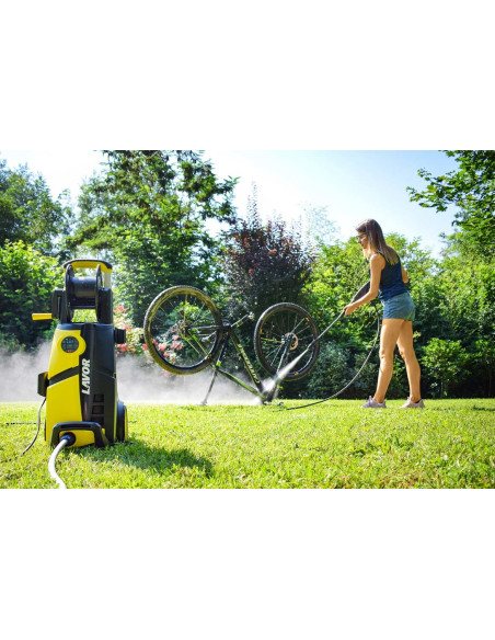 Lavorwash Lvr3 140 Podkładka Ciśnieniowa Wyprostowany Prąd Elektryczny 450 L/H 1900 W Czarny, Żółty