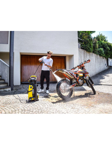 Lavorwash Lvr3 140 Podkładka Ciśnieniowa Wyprostowany Prąd Elektryczny 450 L/H 1900 W Czarny, Żółty