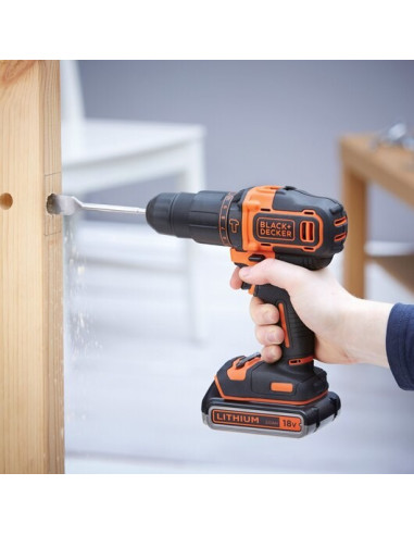 Black & Decker Bdchd18K1B2-Qw Wiertło 1400 Rpm